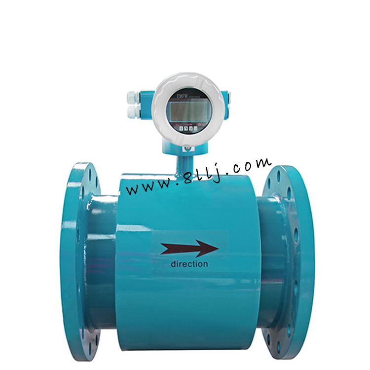 DN200聚氨酯橡胶内衬电磁流量计量表