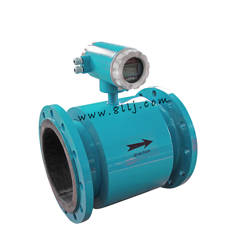 DN200聚氨酯橡胶内衬电磁流量计